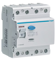 ELCB 100A 4P 30MA HAGER