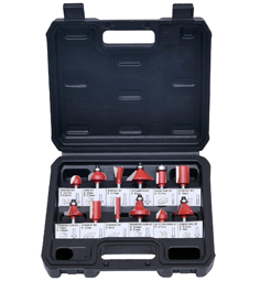 HARDEN ROUTER BIT SET 12PCS 