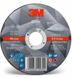 3M SILVER CUTTING DISC 4.5