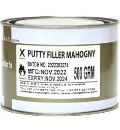 MAS PUTTY FILLER MAHOGANY 500ML         