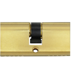 YALE CYLINDER 75MM BRASS # 2100075