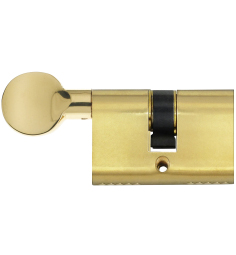 YALE CYLINDER 70MM BRASS KNOB TYPE # 214
