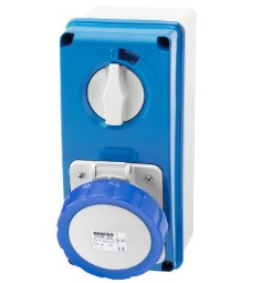 GEWISS IND SOCKET 32 AMP 3 PIN INTERLOCK