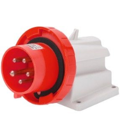 GEWISS IND PLUG 32 AMP 5PIN WALLMOUNTED