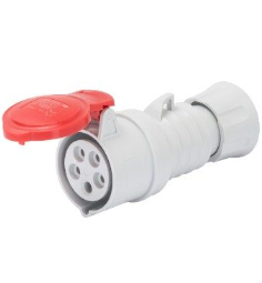 GEWISS IND SOCKET 32AMP 4 PIN 380V IP44