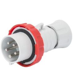 GEWISS IND PLUG 32 AMP 5 PIN 380V IP67  