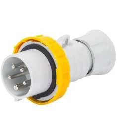 GEWISS IND PLUG 16 AMP 3 PIN 110V IP67  