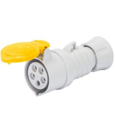GEWISS IND SOCKET 16 AMP 3 PIN 110V IP44