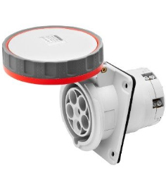 GEWISS IND SOCKET 63 AMP 5 PIN 380 V PAN