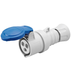 GEWISS IND SOCKET 16 AMP 3 PIN 220V IP44