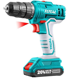 TOTAL CORDLESS DRILL 20V 