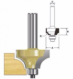 ARDEN ROUTER BIT BEARDING CUTTER W/B 20.7X9.5X2MM