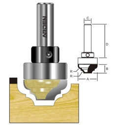 ARDEN ROUTER BIT BEARING COVE 10 X 8MM  