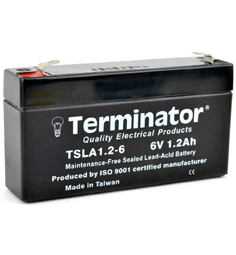 BATTERY 6V-1.2AH TERMINATOR       