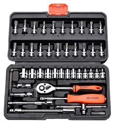 HARDEN BIT SOCKET SET 1/4