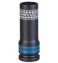 KING TONY IMPACT SOCKET DEEP SET 1/2