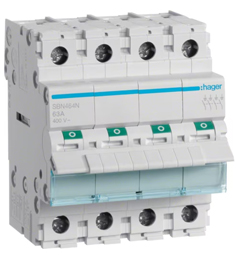 ISOLATOR 63A 4P HAGER  