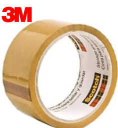 3M SCOTCH TAN PACKAGING TAPE 48MM X 100Y