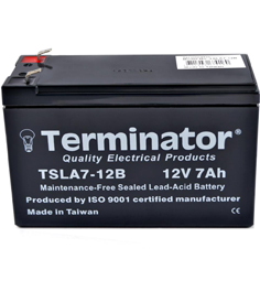 BATTERY 12V-7AH TERMINATOR    