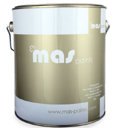 MAS PU SEMI GLOSS BLACK 3.7LTR #2155  