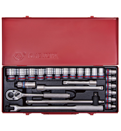 KING TONY SOCKET SET 51/16