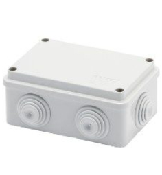 GEWISS JUNCTION BOX 120X80X50 W/KNOCK   