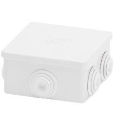 GEWISS JUNCTION BOX 80X80X40 W/ KNOCK   