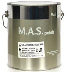 MAS NC AUTO PRIMER GRAY 3.5LTR #060