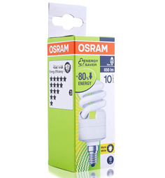 OSRAM ENERGY SAVER LAMP TWIST12W/865 E14