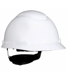 3M H-701P HARD HAT, WHITE 4-PT PIN      