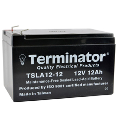 BATTERY 12V-12AH TERMINATOR       