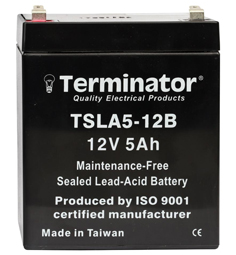 BATTERY 12V-5AH TERMINATOR       