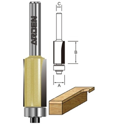 ARDEN ROUTER BIT CUTTING TCC W/BB 19 X 2