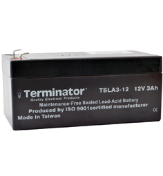 BATTERY 12V-3AH TERMINATOR      