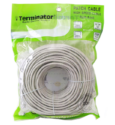 TERMINATOR DATA CABLE CAT6 50MTR CRIMPED