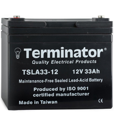 BATTERY 12V-33AH TERMINATOR