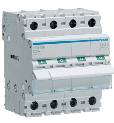 ISOLATOR 100A 4P HAGER #SB499