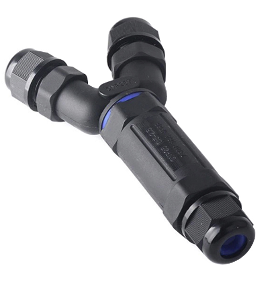 WATER PROOF CONNECTOR Y TYPE IP68 CNP25Y-3P