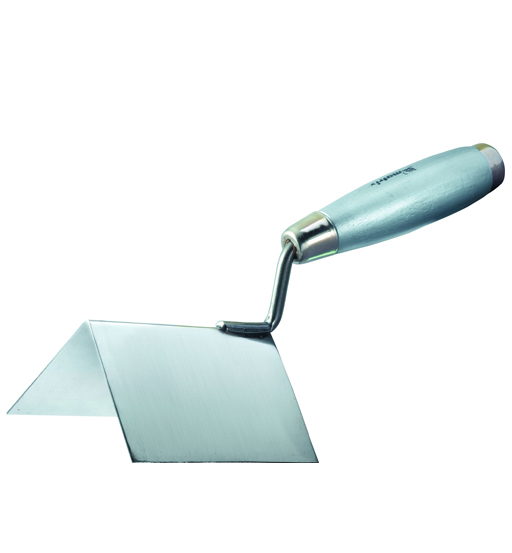 SS TROWEL EXTERIOR ANGLE W/HANDLE MTX   