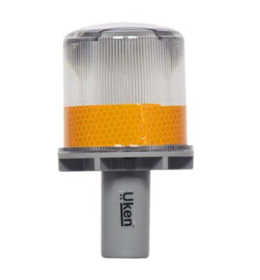 UKEN SOLAR POWER FLASH WARNING LIGHT