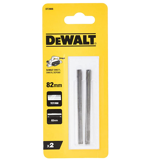 DEWALT TCT REVERSIBLE PLANER BLADES 82MM X 2