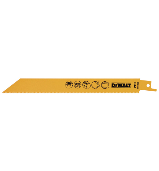 DEWALT SAW BLADE RECIP 203X1.8MM