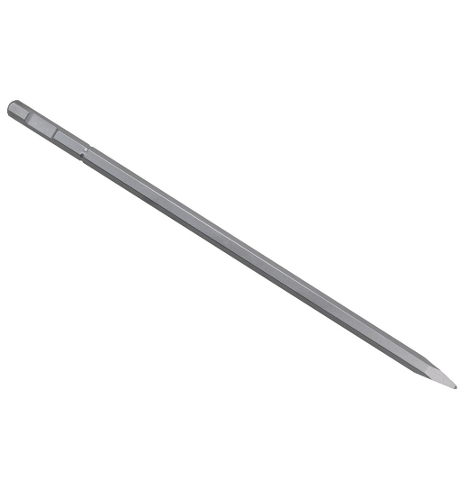 DEWALT 19MM HEX POINTED CHISEL 600MM LENGTH