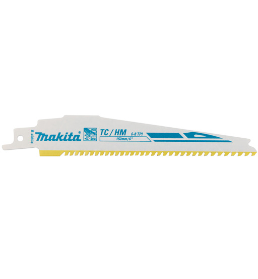 MAKITA CARBIDE RECIPRO SAW BLADE FOR WOOD & METAL 152MMX1.25MM