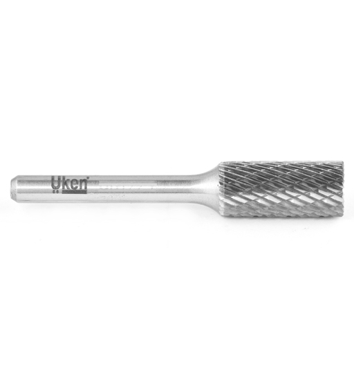 UKEN TUNGSTEN CARBIDE BURR 10X20X6MM CYLINDER END CUT