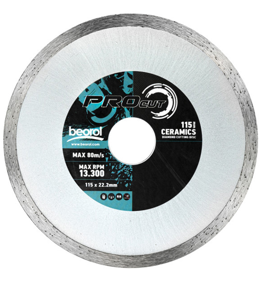 BEOROL DIAMOND CUTTING BLADE CERAMIC 115MM