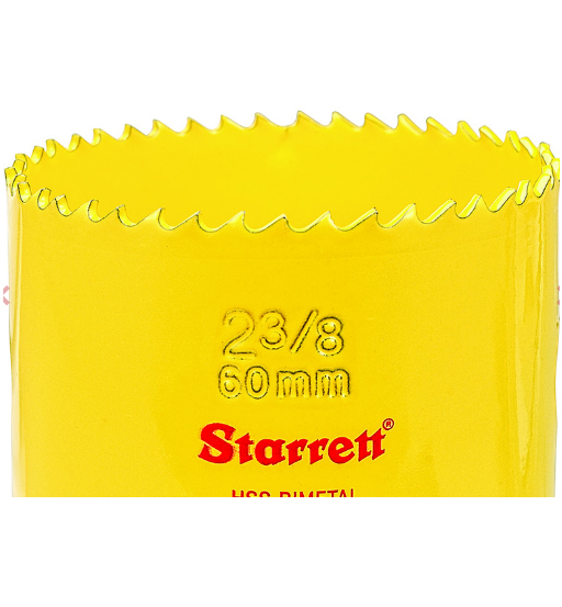 STARRETT HOLE SAW 60MM#SH0238