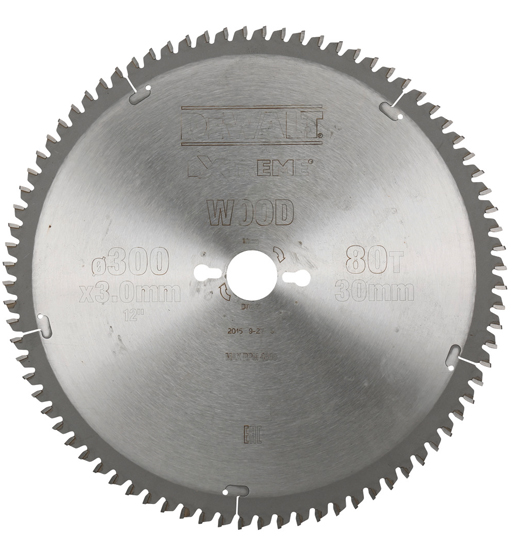 DEWALT CIRCULAR SAW BLADES - SERIES 40 - D305/BS30/1.8/2.6/80/TCG/-5DEG