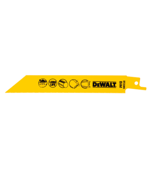 RECIP BLADE 2X GENERAL PURPOSE BLADES 152MM DEWALT