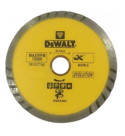 DEWALT RIM BLADE MARBLE & GRANITE 180 X 22.2MM